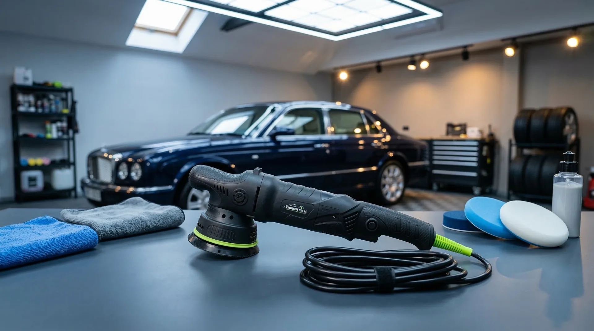 Profiline GM25 in professional detailing workshop
